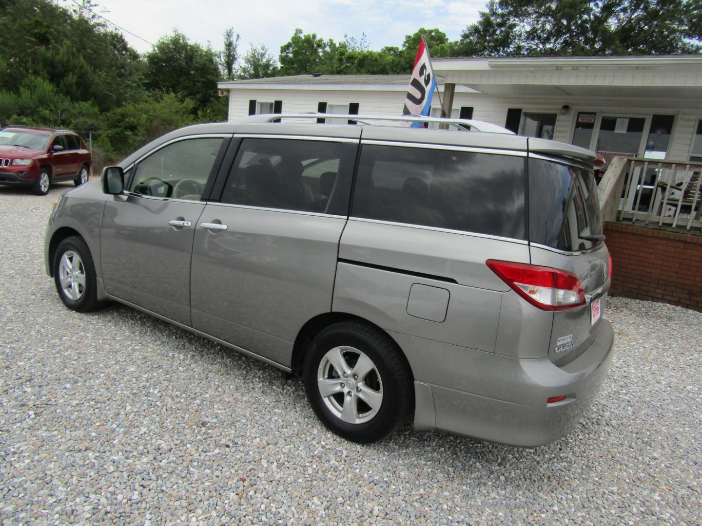 2013 Gray /Gray Nissan Quest 3.5 S (JN8AE2KPXD9) with an 3.5L V6 DOHC 24V engine, Automatic transmission, located at 15016 S Hwy 231, Midland City, AL, 36350, (334) 983-3001, 31.306210, -85.495277 - Photo#5